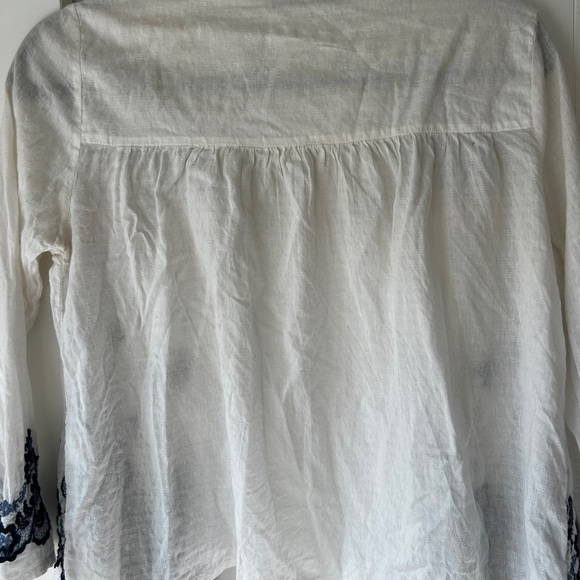 100% Cotton Embroidered Cardigan - Picture 3 of 3